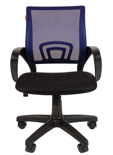 Офисное кресло CHAIRMAN 696 black Сетчатый акрил DW61 синий в Сарапуле - изображение 1