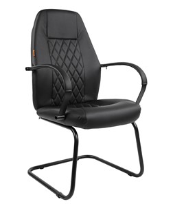 Кресло CHAIRMAN 950V LT Экокожа черная в Глазове