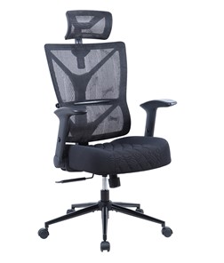 Компьютерное кресло CHAIRMAN CH566 сетчатый акрил черный / полиэстер черный в Глазове