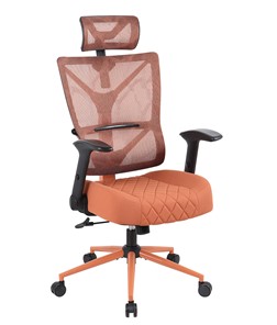Офисное кресло CHAIRMAN CH566 сетчатый акрил оранжевый / полиэстер оранжевый в Сарапуле