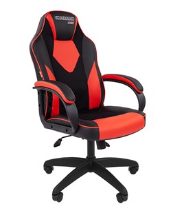 Кресло компьютерное CHAIRMAN GAME 17, цвет черный / красный в Глазове