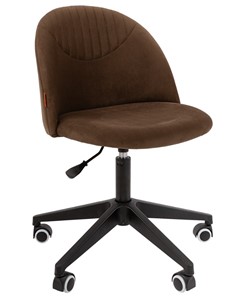 Кресло компьютерное CHAIRMAN HOME 119, коричневое в Глазове