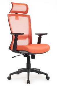 Кресло компьютерное Design Line W-202 AC, Оранжевый в Сарапуле