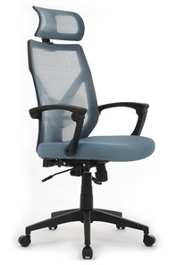 Кресло офисное Riva Design OLIVER W-203 AC, Синий в Сарапуле