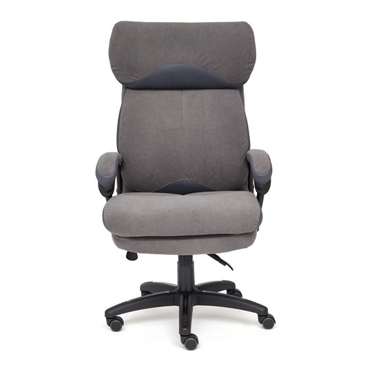 Компьютерное кресло DUKE флок/ткань, серый/серый, 29/TW-12 арт.14039 в Глазове - изображение 1