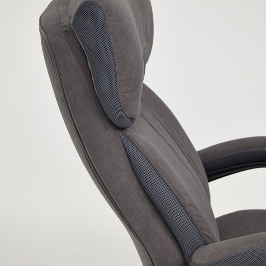 Компьютерное кресло DUKE флок/ткань, серый/серый, 29/TW-12 арт.14039 в Глазове - изображение 10