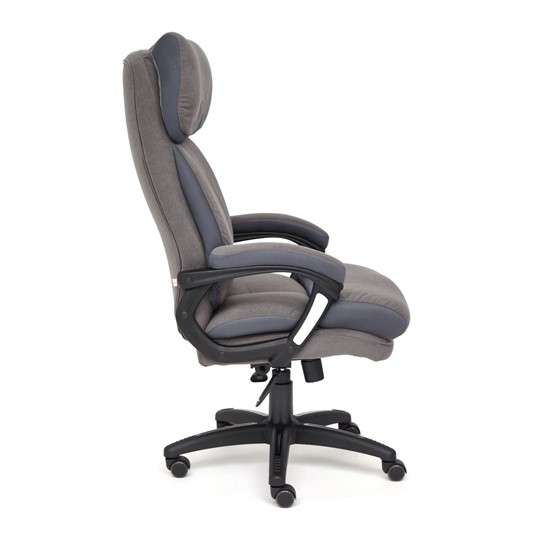 Компьютерное кресло DUKE флок/ткань, серый/серый, 29/TW-12 арт.14039 в Глазове - изображение 2