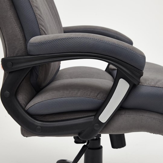 Компьютерное кресло DUKE флок/ткань, серый/серый, 29/TW-12 арт.14039 в Глазове - изображение 22