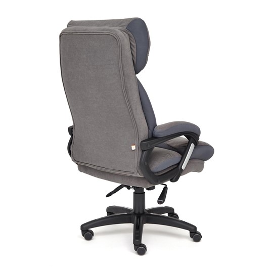 Компьютерное кресло DUKE флок/ткань, серый/серый, 29/TW-12 арт.14039 в Глазове - изображение 3