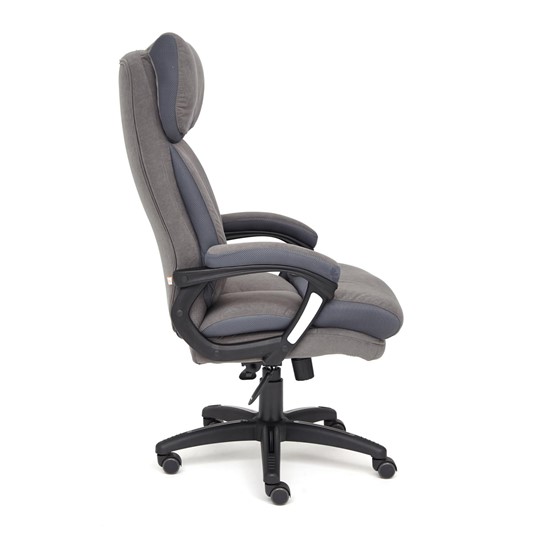Компьютерное кресло DUKE флок/ткань, серый/серый, 29/TW-12 арт.14039 в Глазове - изображение 5