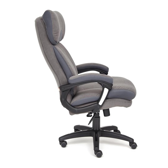 Компьютерное кресло DUKE флок/ткань, серый/серый, 29/TW-12 арт.14039 в Глазове - изображение 7