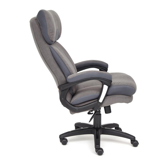 Компьютерное кресло DUKE флок/ткань, серый/серый, 29/TW-12 арт.14039 в Глазове - изображение 8