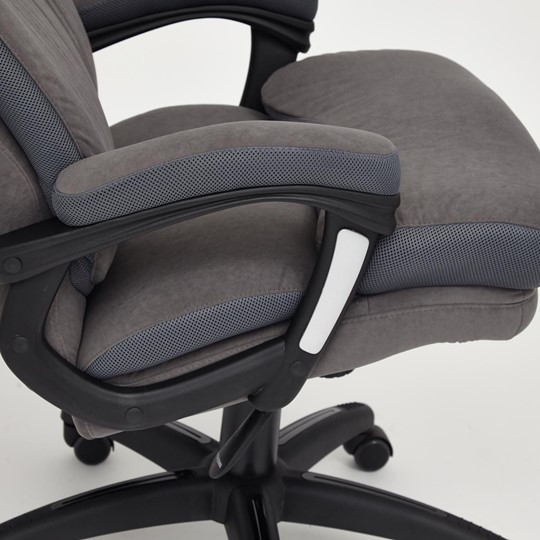 Компьютерное кресло DUKE флок/ткань, серый/серый, 29/TW-12 арт.14039 в Глазове - изображение 9