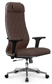 Офисное кресло Мetta L 1m 40M/2D Infinity Easy Clean (MPES) топган, нижняя часть 17834 темно-коричневый в Воткинске