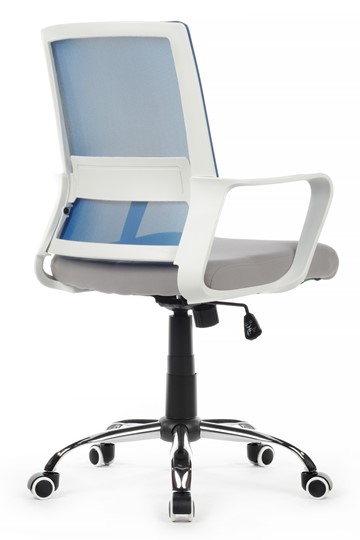 Компьютерное кресло RCH 1029MW, серый/синий в Глазове - изображение 3
