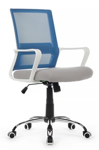 Компьютерное кресло Riva RCH 1029MW, серый/синий в Сарапуле