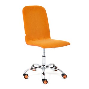Кресло RIO флок/кож/зам, оранжевый/оранжевый, арт.14188 в Глазове