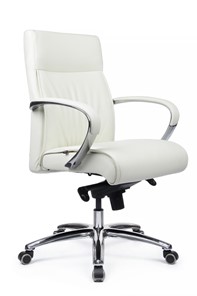 Кресло компьютерное RV DESIGN Gaston-M (Белый) в Глазове