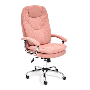 Офисное кресло SOFTY LUX флок, розовый, арт.13952 в Глазове