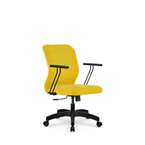 Офисное кресло SU-Mr-4/подл.109/осн.001 желтый в Глазове