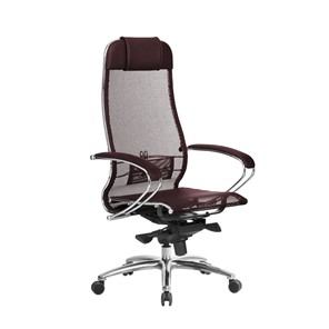 Офисное кресло Samurai S-1.04, темно-бордовый в Сарапуле