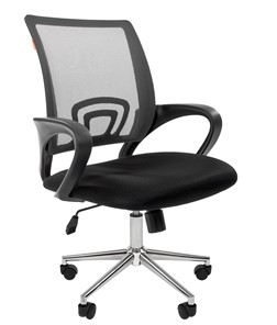 Офисное кресло CHAIRMAN 696 CHROME Сетка TW-04 (серый) в Сарапуле