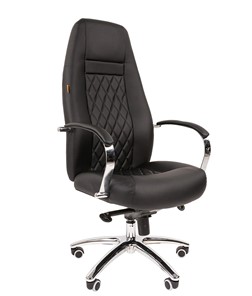 Кресло офисное CHAIRMAN 950 Экокожа черная в Глазове