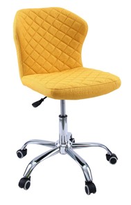 Офисное кресло на колесах KD-31, ткань Elain №20 желтый в Ижевске