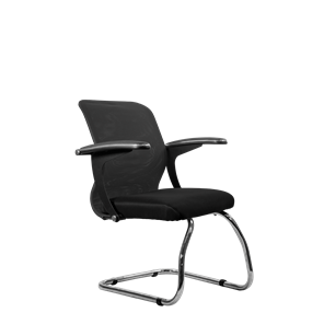 Офисный стул SU-M-4/подл.160/осн.007, Темно-серый/Черный в Сарапуле