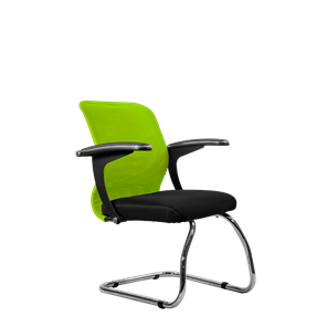 Офисный стул SU-M-4/подл.160/осн.007, Зеленый/Черный в Сарапуле