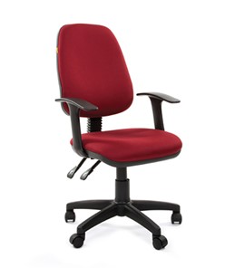 Офисное кресло CHAIRMAN 661 Ткань стандарт 15-11 красная в Глазове