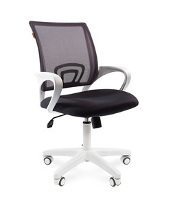 Офисное кресло CHAIRMAN 696 white, tw12-tw04 серый в Ижевске