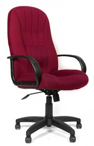 Кресло CHAIRMAN 685, ткань TW 13, цвет бордо в Ижевске