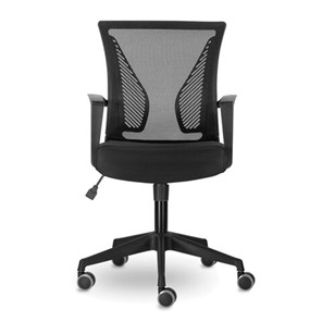 Кресло офисное Brabix Wings MG-309 (пластик черный, сетка, черное) 532015 в Сарапуле