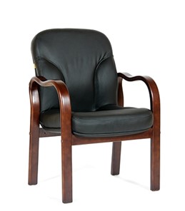Кресло CHAIRMAN 658 Натуральная кожа черный в Сарапуле - предосмотр