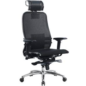 Офисное кресло Samurai S-3.04, черный плюс в Сарапуле