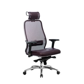 Офисное кресло Метта Samurai SL-3.04, темно-бордовый в Сарапуле