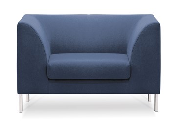 Мягкое офисное кресло Сиеста, ткань Bahama / синяя в Ижевске