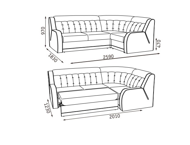 Угловой диван Блистер 2 в Сарапуле - изображение 10