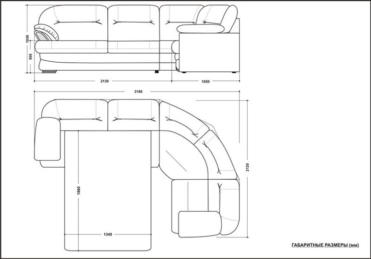 Угловой диван Квин 6 в Сарапуле - изображение 5