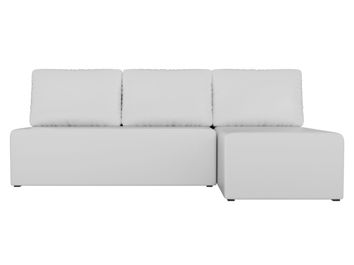 Угловой диван Поло, Белый (экокожа) в Сарапуле - изображение 1