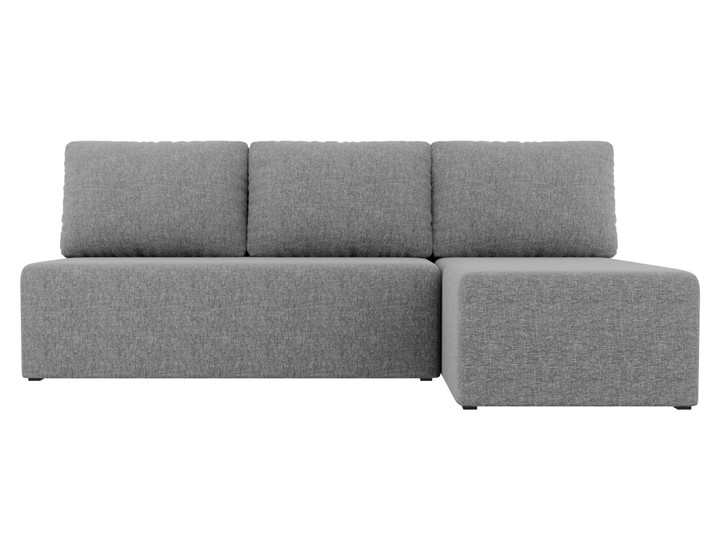 Угловой диван Поло, Серый (рогожка) в Сарапуле - изображение 1