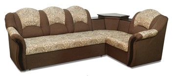 Угловой диван Соня-8 с полкой и креслом в Глазове