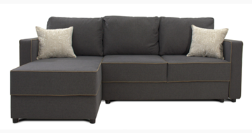 Угловой диван Jordan (Uno grey+Atrium01+Uno cottun) в Сарапуле