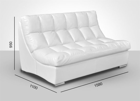Прямой диван Брайтон с механизмом в Сарапуле - изображение