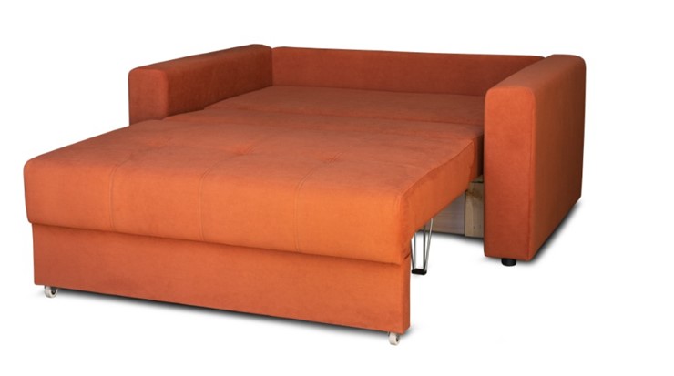 Прямой диван Комфорт 7 1200 НПБ+ЛАТЫ (с узким подлокотником) в Глазове - изображение 1