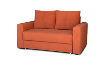 Прямой диван Комфорт 7 1400 ППУ+ЛАТЫ, широкий подлокотник в Глазове