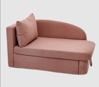 Мягкий диван левый Тедди розовый в Сарапуле