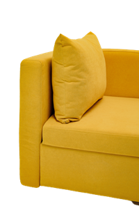 Мягкий диван левый Тедди желтый в Глазове - предосмотр 5