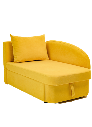 Мягкий диван левый Тедди желтый в Глазове - изображение 11